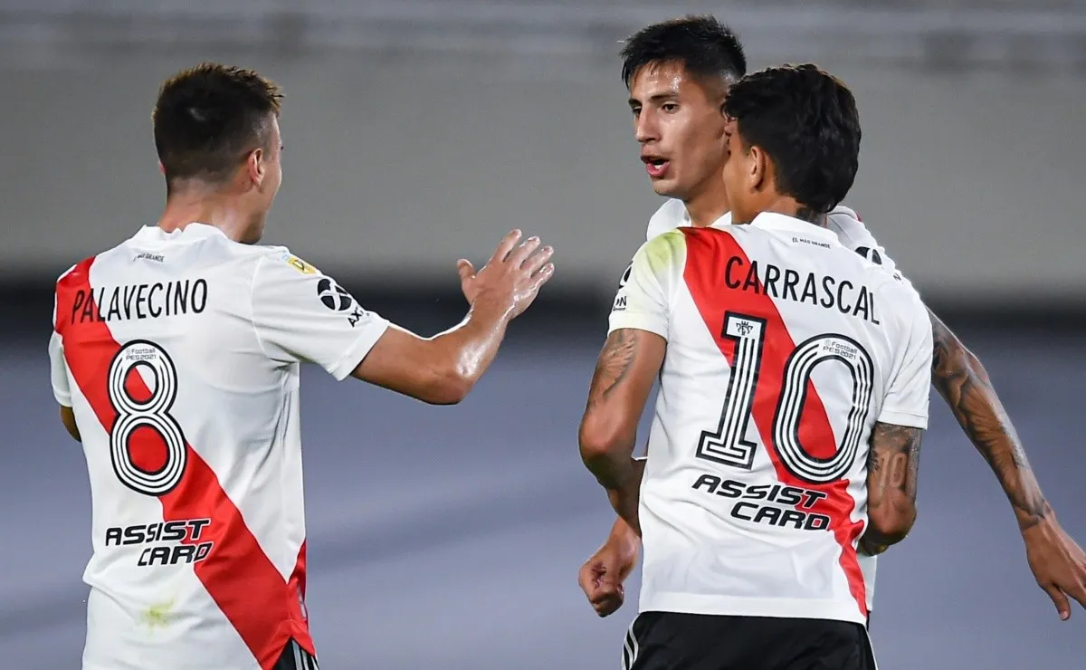 Fabrizio Angileri convirtió contra Colón de tiro libre por la Copa de la Liga Profesional. El último en hacerlo por esa vía para River había sido Nacho Fernández en 2019.