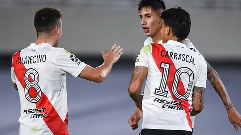 Fabrizio Angileri convirtió contra Colón de tiro libre por la Copa de la Liga Profesional. El último en hacerlo por esa vía para River había sido Nacho Fernández en 2019.