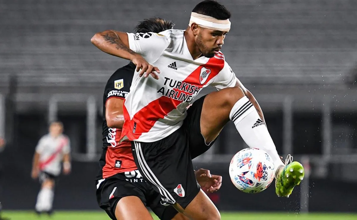 El marcador central de River está en duda para el próximo partido.