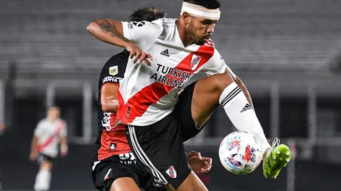 El marcador central de River está en duda para el próximo partido.