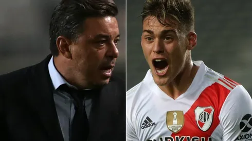 El Muñeco habló sobre el crecimiento y el aprendizaje que lleva el delantero en River.