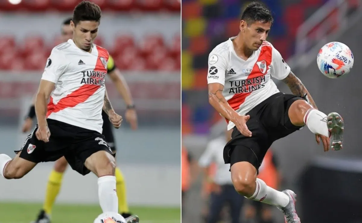 Gonzalo Montiel y Fabrizio Angileri, piezas claves para el River de Marcelo Gallardo