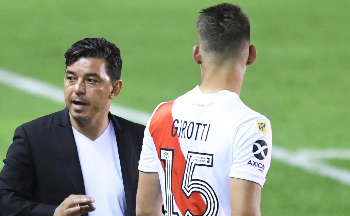 Marcelo Gallardo aconsejó de gran manera a Federico Girotti