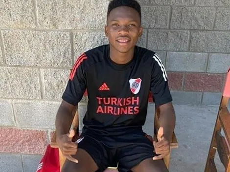 Un prometedor colombiano está a prueba en la Reserva de River