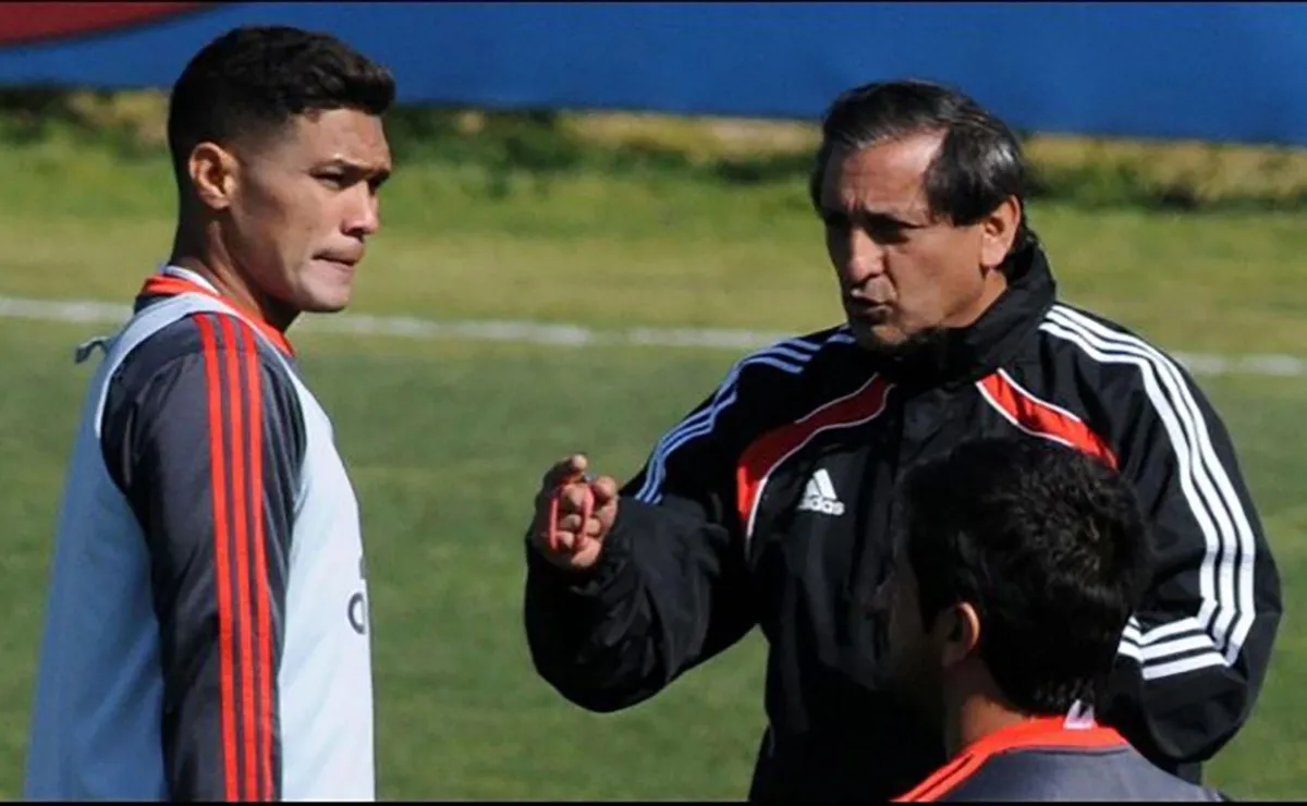 Teo y Ramón coincidieron en River entre los años 2013 y 2014.