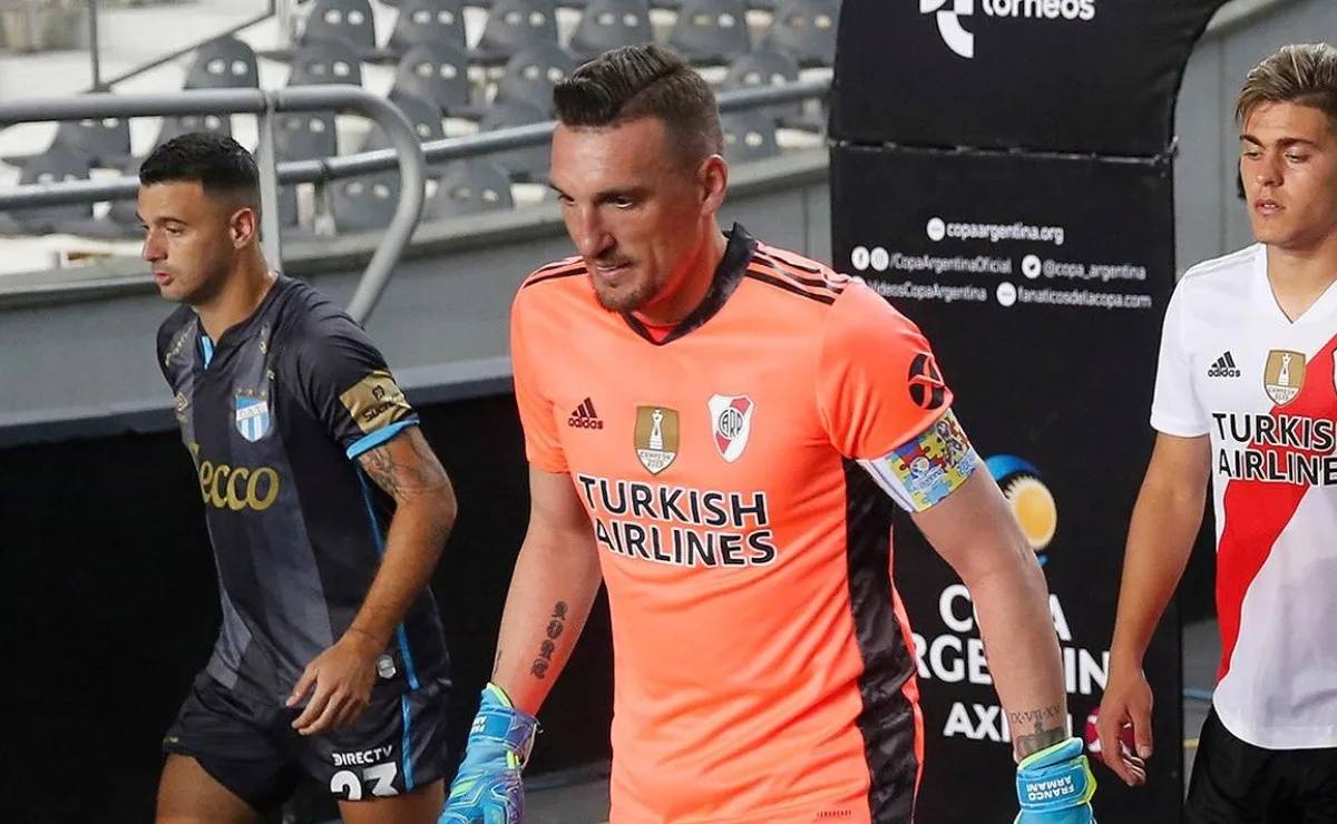 Franco Armani habló del triunfo de River ante Atlético Tucumán por la Copa Argentina, el superclásico que se viene y palpitó el sorteo de la Copa Libertadores.