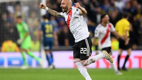Javier Pinola recordó la corrida en el tercer gol de River en Madrid, contó qué hizo con la camiseta y el pantalón de aquella noche y dijo que esa final es muy especial.