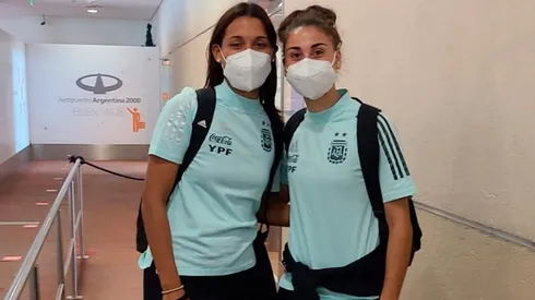 Martina Del Trecco y Giuliana González Ranzuglia, jugadoras de River, partieron a España para jugar una serie de amistosos con la Selección Argentina.
