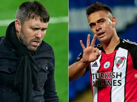 Coudet habló sobre la posibilidad de contratar a Borré