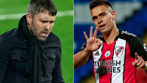Eduardo Coudet habló sobre la posibilidad de contratar al delantero de River Plate