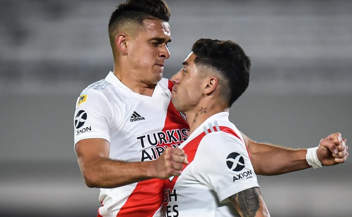 Gonzalo Montiel y Rafael Borré serán titulares esta noche