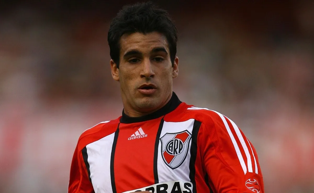 El Loncho jugó en River durante seis años ininterrumpidos, desde 2005 a 2011.