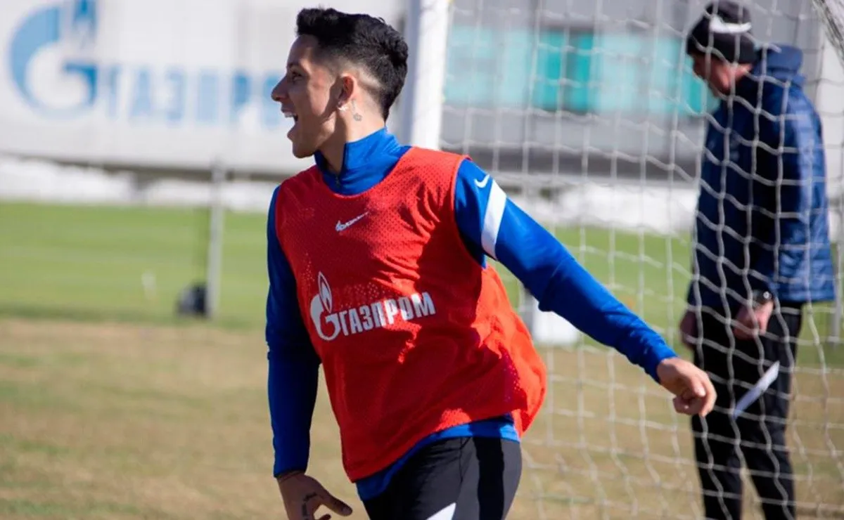 Sebastián Driussi volvería a jugar en Zenit después de más de cuatro meses, el delantero expresó la semana pasa que en junio regresará a River.