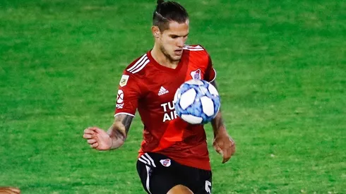 Bruno Zuculini festejó su cumpleaños número 28 en la concentración de River y a través de las redes sociales destacó a "la mesa del fondo".