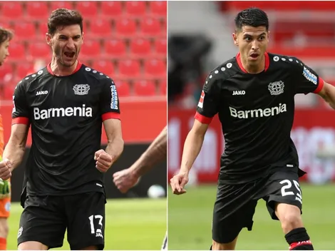 Con un gol de Alario y la vuelta de Palacios, Leverkusen ganó en la Bundesliga