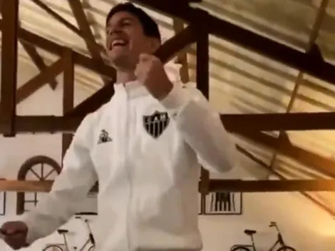 Nacho Fernández, a puro canto y baile en Brasil