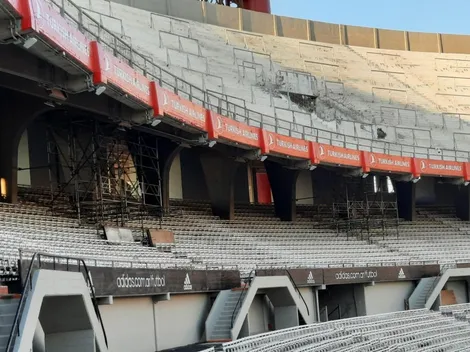 Las fotos de las nuevas obras en el Monumental