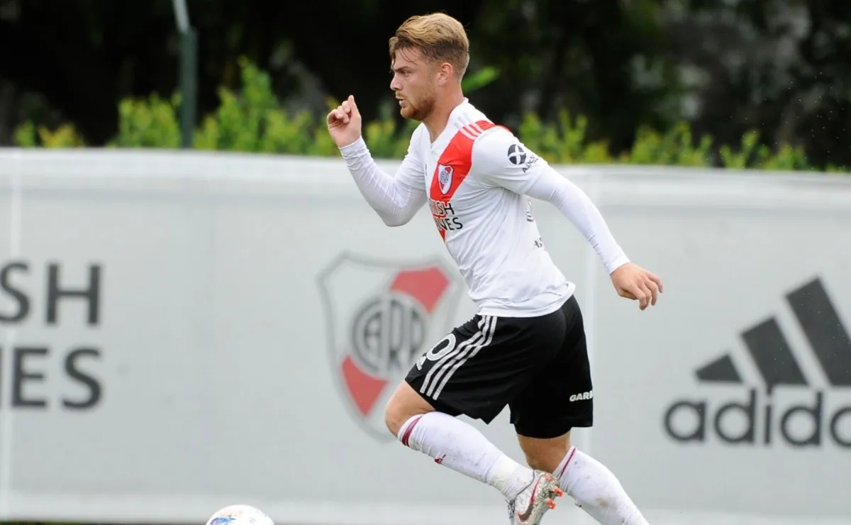 Lucas Beltrán marcó un nuevo gol en la Reserva