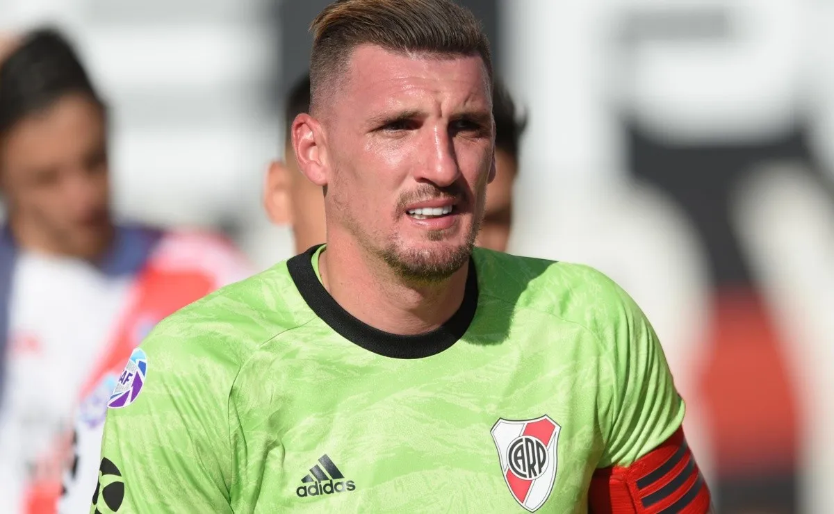 Franco Armani llegó a una nueva marca en River