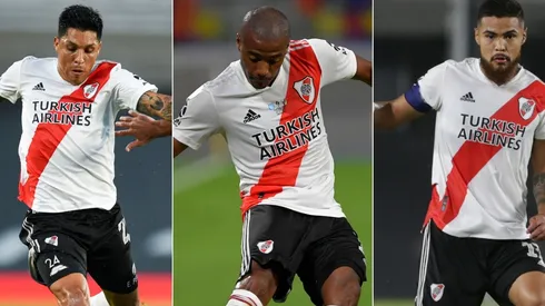 Enzo Pérez, Nicolás De la Cruz y Paulo Díaz lideran el ranking de más pases dados en la fecha 7.