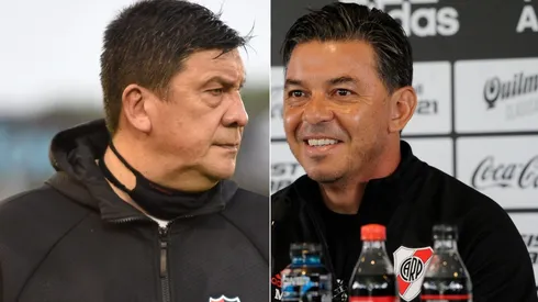 Ambos entrenadores compartieron equipo en River entre 1994 y 1999.