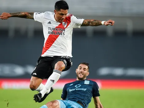 River vs. Racing: seguí el minuto a minuto desde el Monumental