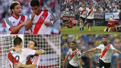 Lucas Alario, Rafael Santos Borré, Sebastián Driussi y Teófilo Gutierrez son algunos de los delanteros de River con más goles en los últimos 10 años.