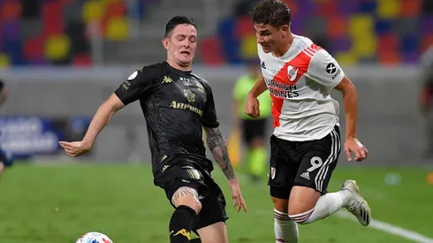 Julián Álvarez tuvo un enorme rendimiento ante Godoy Cruz y será titular.