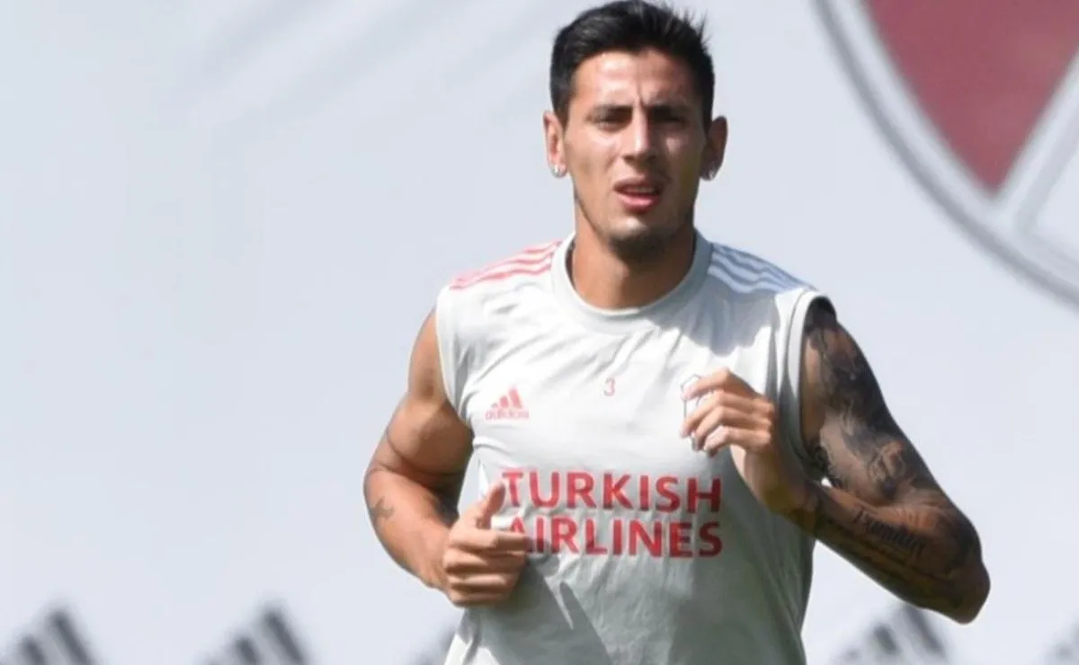 Angileri se sumó al grupo: ¿será titular el domingo?