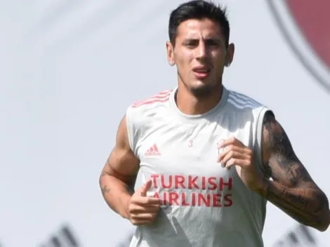 Angileri se sumó al grupo: ¿será titular el domingo?