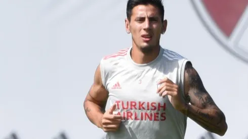 Angileri se sumó al grupo: ¿será titular el domingo?