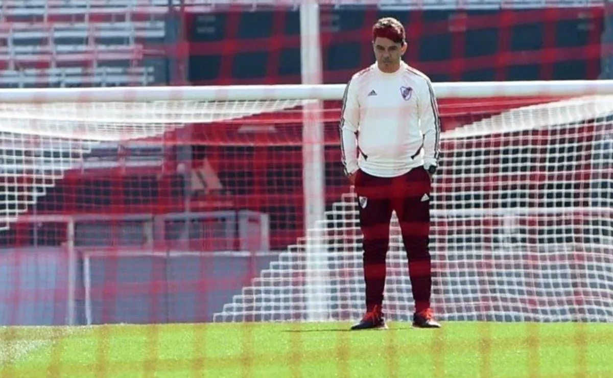 Marcelo Gallardo planificó una nueva práctica en el Estadio Monumental