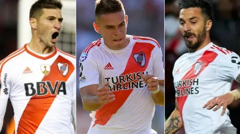 Rafael Santos Borré, Lucas Alrio e Ignacio Scocco son los máximos artilleros del ciclo de Marcelo Gallardo como director técnico de River.