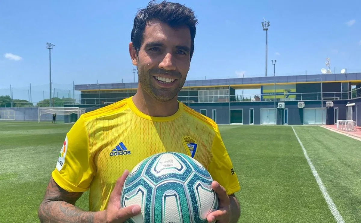 Augusto Fernández, el ex River que se encuentra jugando en Cádiz y tuvo una gran carrera en la cual se destaca su paso por Celta de Vigo.
