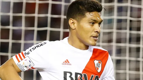 Teófilo Gutiérrez sigue recordando su paso por River de la mejor manera