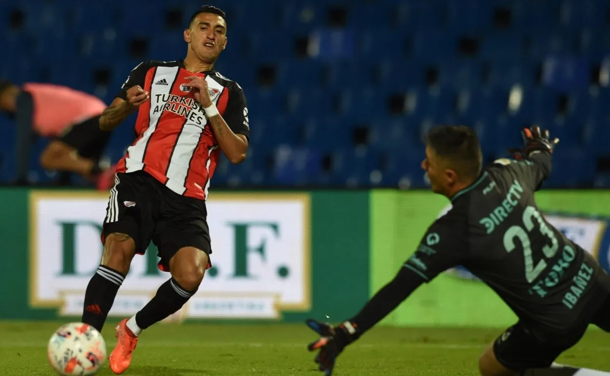 Por la sexta fecha de la Copa de la Liga Profesional River visita a Godoy Cruz en el Estadio Malvinas Argentinas.