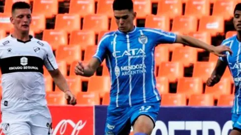 Augusto Aguirre, el ex River que podría enfrentar al equipo del Muñeco. El marcador central está a préstamo en Godoy Cruz.