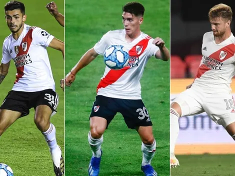 Gallardo bajó tres jugadores a la Reserva