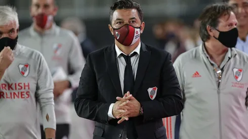 Marcelo Gallardo se mostró incómodo en la conferencia de prensa cuando le preguntaron por las ofertas que rechazó, la última fue del Al Hilil de Arabia Saudita.