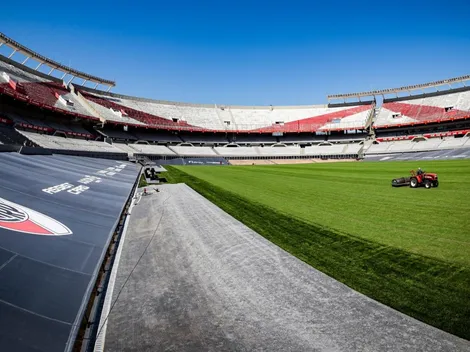 River tiene un gavilán para cuidar el campo de juego