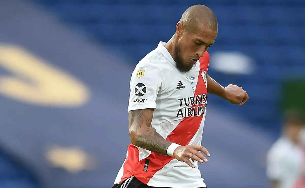 Jonatan Maidana fue uno de los mejores de River contra Boca en el superclásico.
