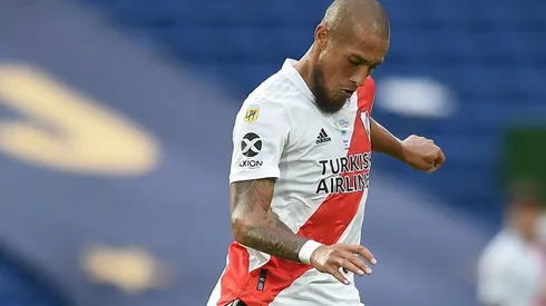 Jonatan Maidana fue uno de los mejores de River contra Boca en el superclásico.