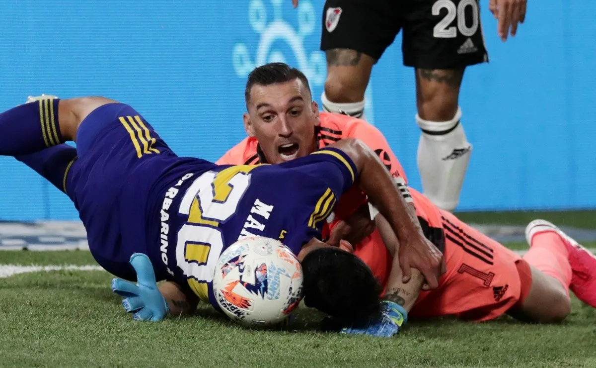 Franco Armani, una vez más fue la figura frente a Boca