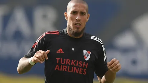 La previa del Superclásico: River hace el calentamiento previo en la cancha