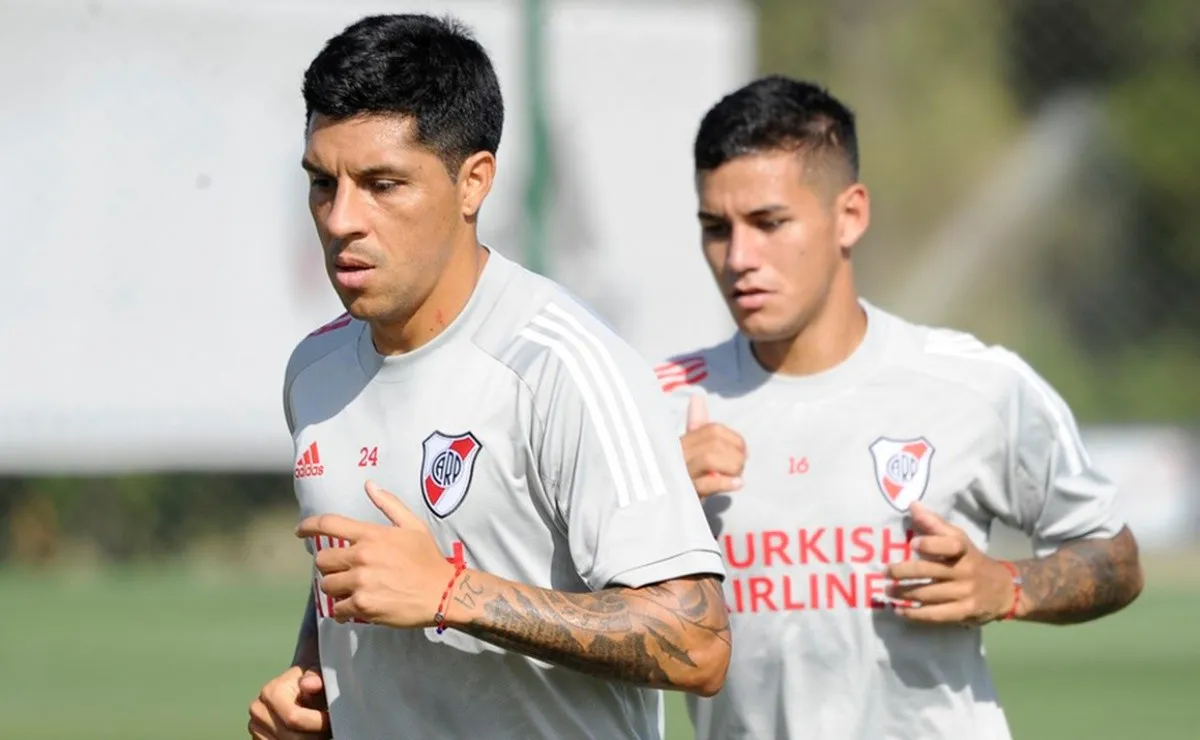 Enzo Pérez, una de las piezas fundamentales para encarar otro superclásico en la Bombonera.