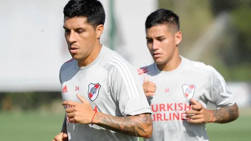 Enzo Pérez, una de las piezas fundamentales para encarar otro superclásico en la Bombonera.