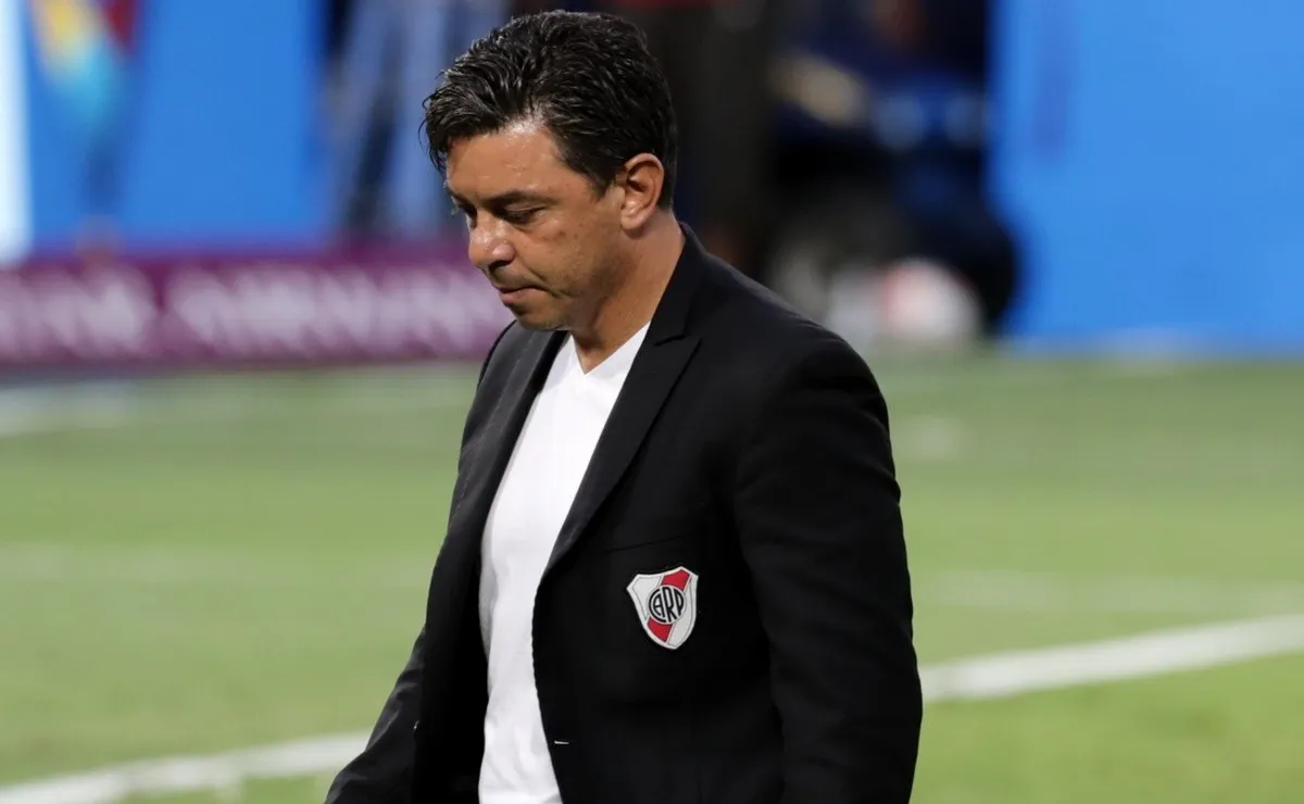 Marcelo Gallardo se fue con bronca luego del empate frente a Boca en la Bombonera