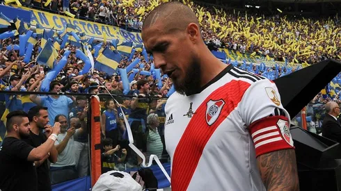 Jonatan Maidana ya sabe lo que es enfrentar al eterno rival en su casa, fue el capitán en el partido de ida de la final de la Copa Libertadores 2018.