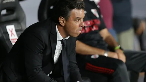 Marcelo Gallardo mostró su descontento por el partido de River contra Argentinos Juniors, pero también por el pésimo rendimiento arbitral.