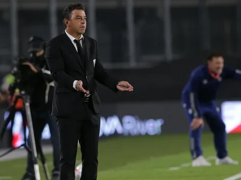 Gallardo, fastidiado, se fue sin hablar